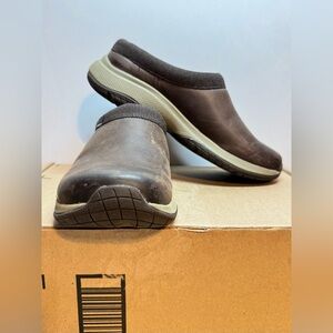 Merrell Encore Nova 5 Leather Clogs FloatPro Foam Midsole Espresso Women's 6.5
